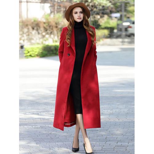 Manteau femme clearance rouge pas cher